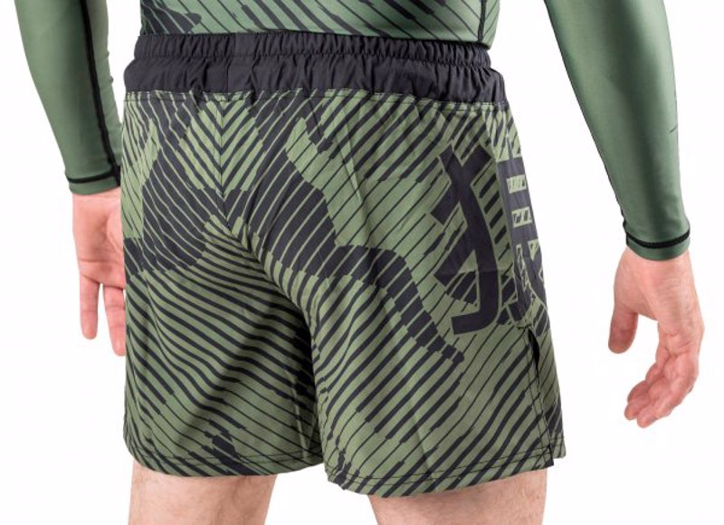 Okami CAMO Fightshorts -green camo