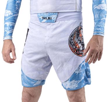 Okami koi Fightshorts -white