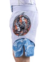Okami koi Fightshorts -white