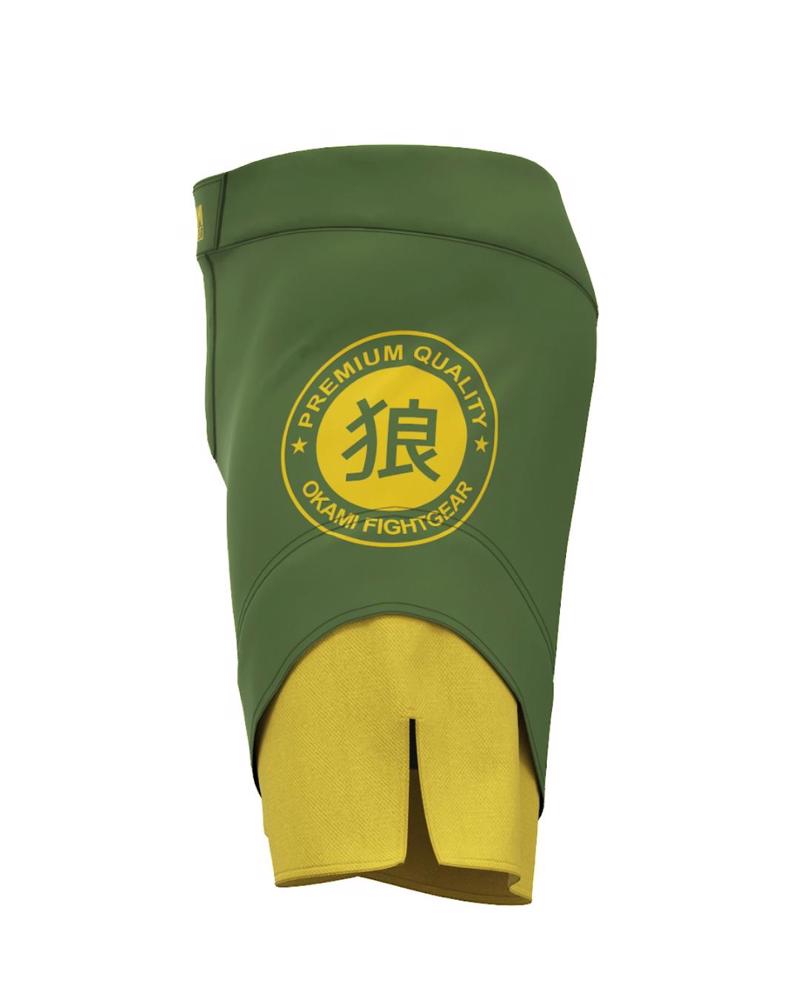 Okami KEII Fightshorts -green