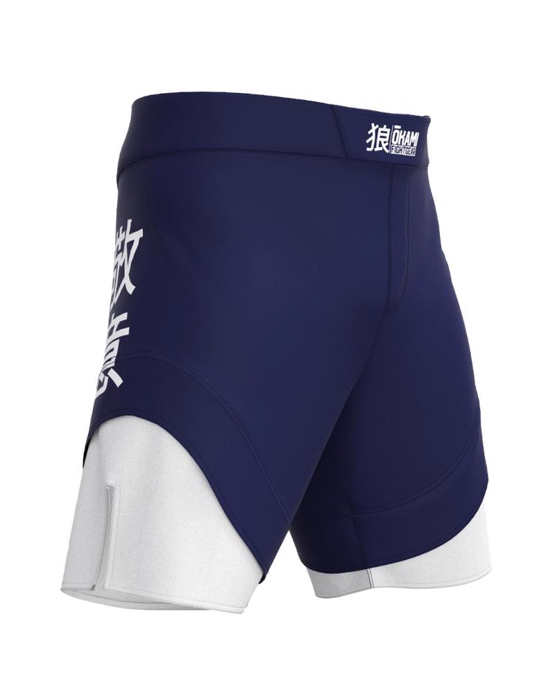 Okami KEII Fightshorts -navy
