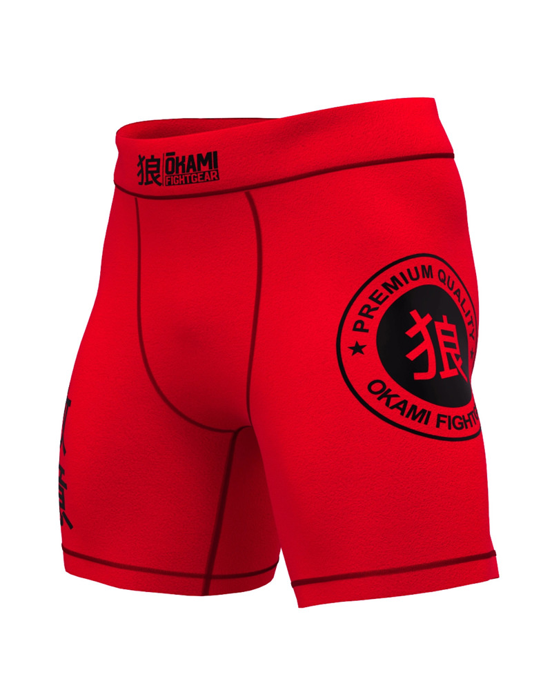 Okami Vale Tudo Shorts KEII-red