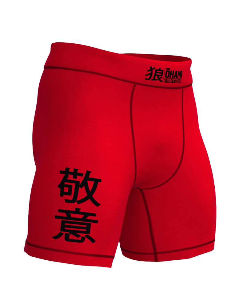 Okami Vale Tudo Shorts KEII-red
