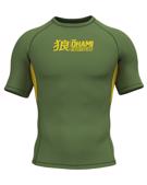 Okami KEII s/s rashguard -green