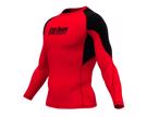 Okami KEII L/s rashguard -red