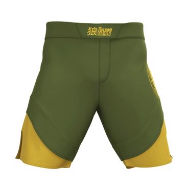 Okami KEII Fightshorts -green