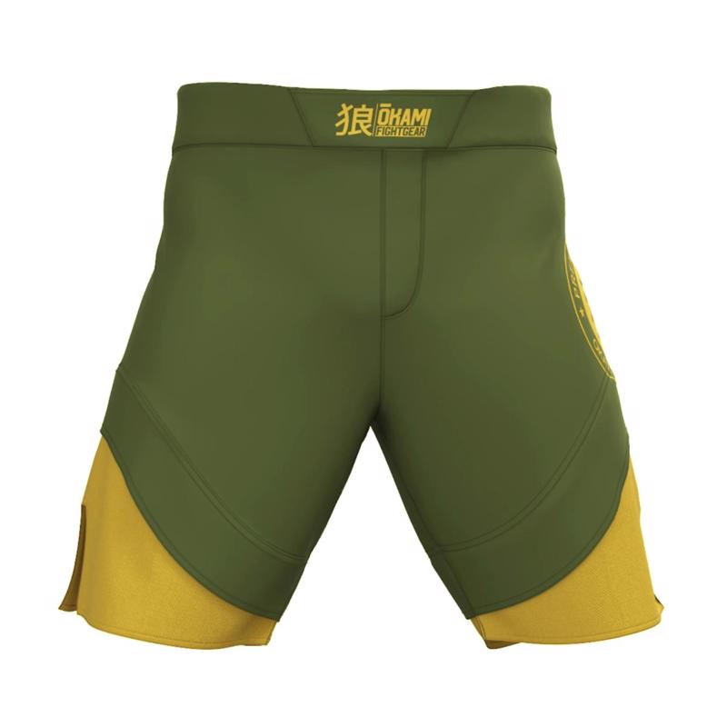 Okami KEII Fightshorts -green