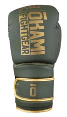 OKAMI competitor v2 BOXING GLOVES -olive/gold