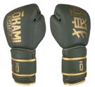 OKAMI competitor v2 BOXING GLOVES -olive/gold