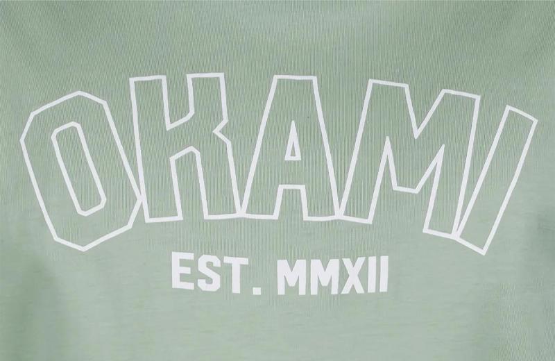 OKAMI T-Shirt college - mint