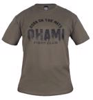OKAMI T-Shirt fight club - khaki