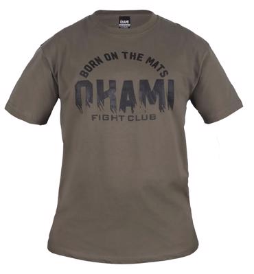 OKAMI T-Shirt fight club - khaki