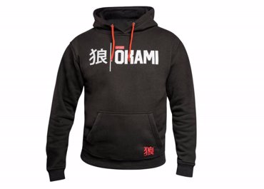 Okami Hoodie kanji - black