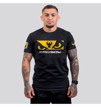BAD BOY pontic flag t-shirt - black