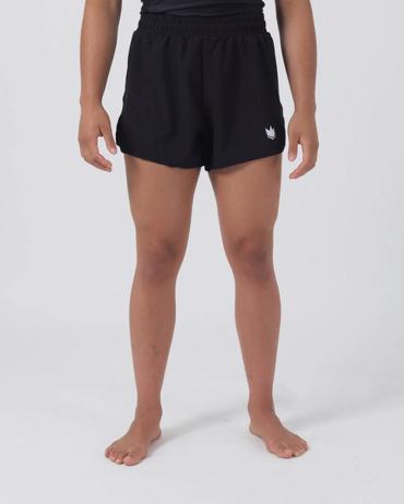 Kingz HYBRID ΓΥΝΑΙΚΕΙΟ grappling shorts -black