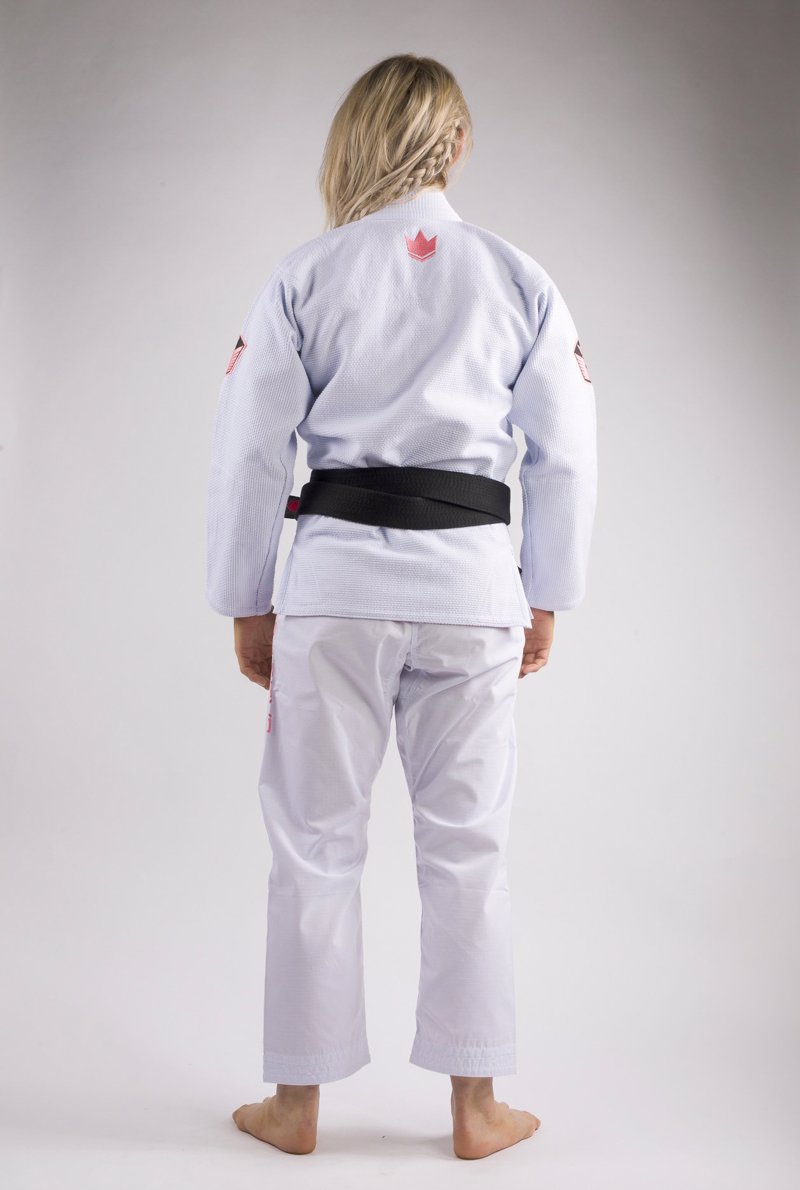 KINGZ Women Balistico 3.0 bjj gi - WHITE