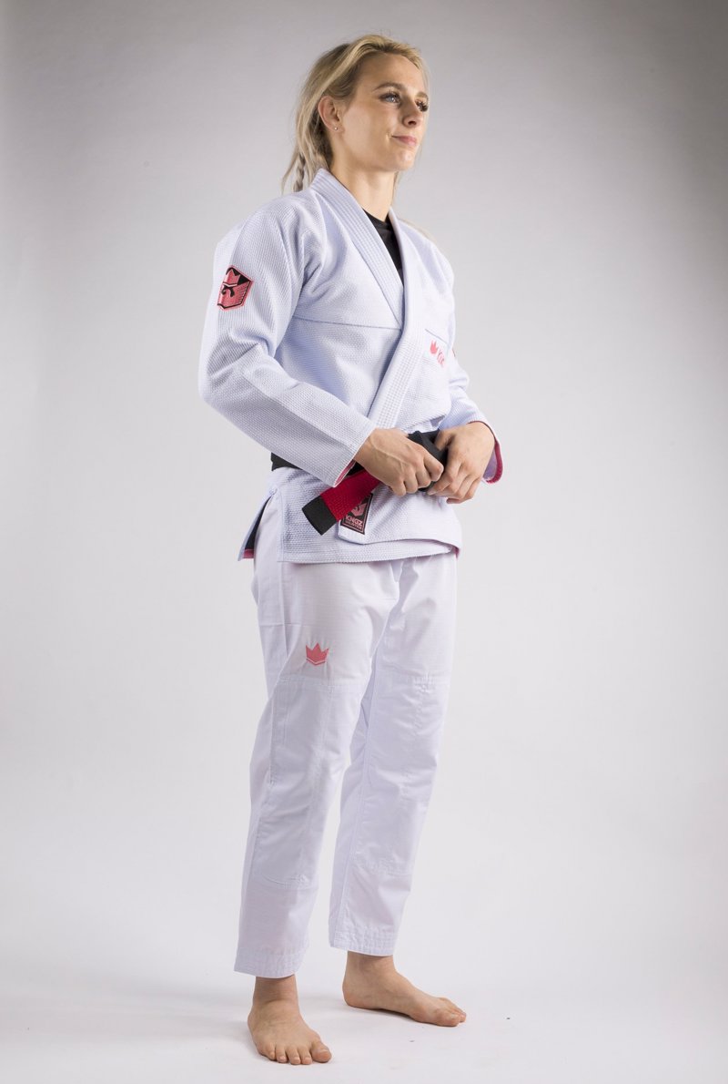 KINGZ Women Balistico 3.0 bjj gi - WHITE