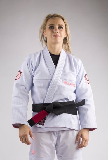KINGZ Women Balistico 3.0 bjj gi - WHITE